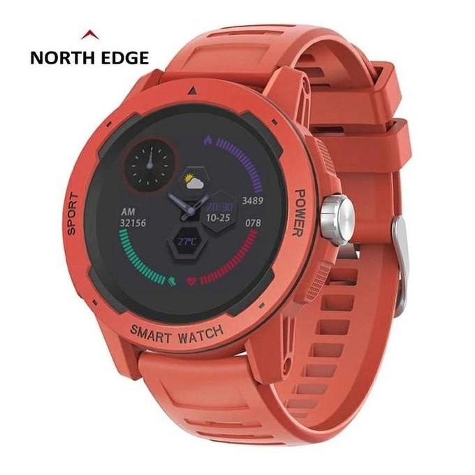 NORTH EDGE MARS 2 Jam Tangan Pria Smart Watch Tekanan Darah Android