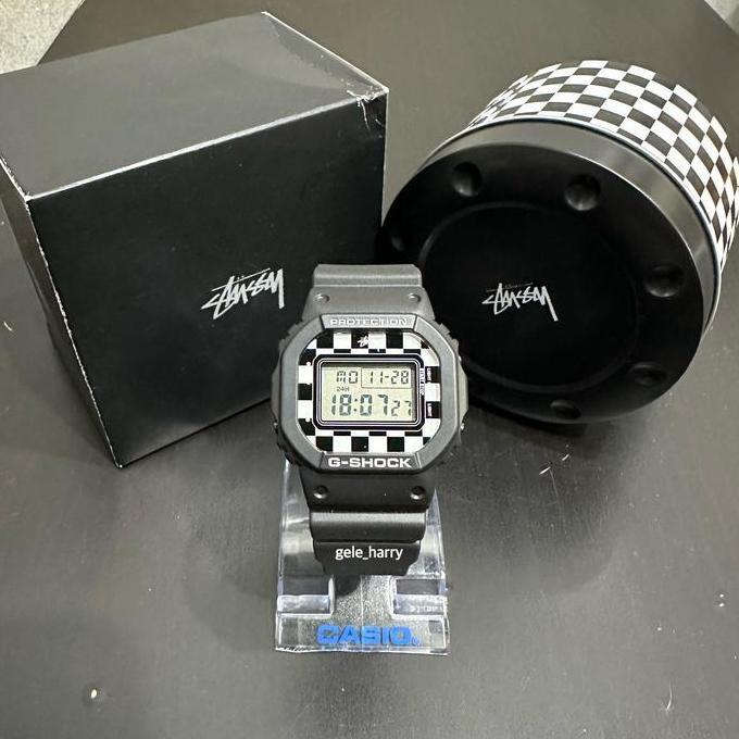 Casio Gshock Stussy Checker DW 5600VT