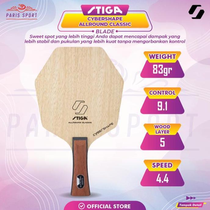 STIGA Blade Cybershape Allround Classic