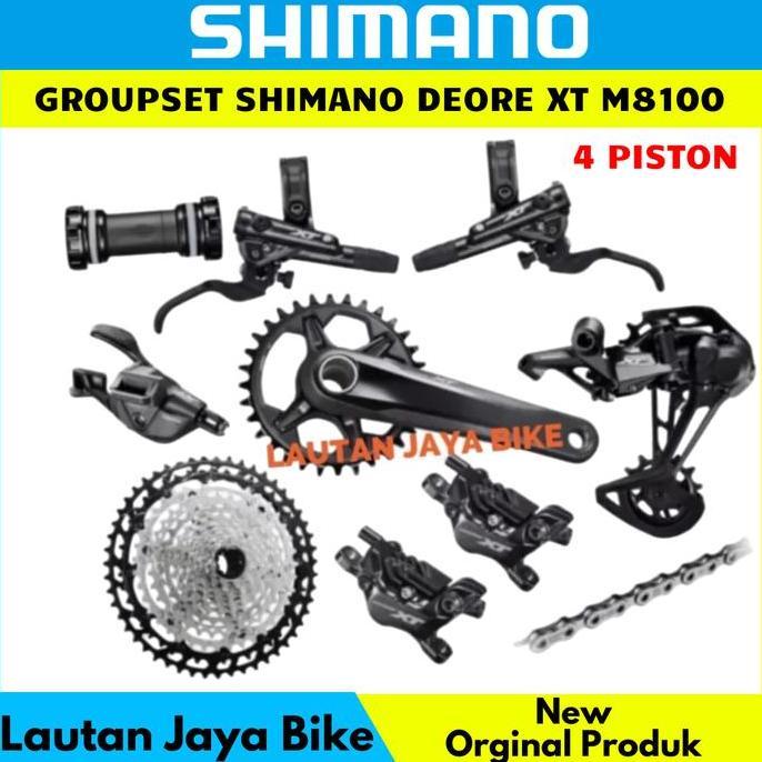 Groupset Shimano Deore Xt M8100 2 X 12Speed