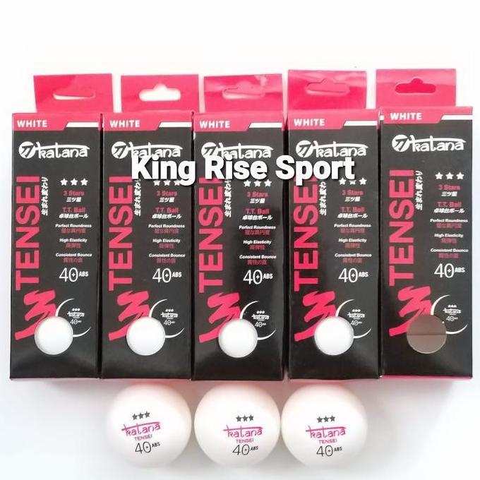 Bola Pingpong/ Tenis Meja Katana 3 Star