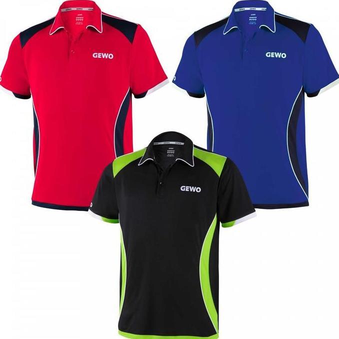 Kaos Jersey Gewo Murano cotton tenis meja ping pong