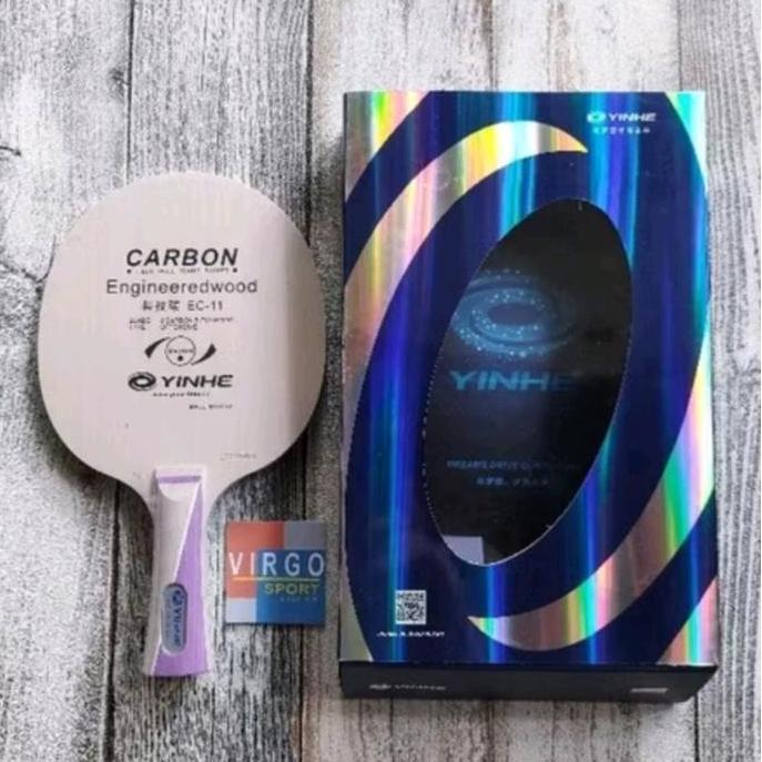 Yinhe EC 11 carbon kayu blade bet pingpong tenis meja 100%.