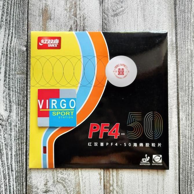 DHS PF4-50 Karet rubber bat bet pingpong DHS PF 4 Barang 100%