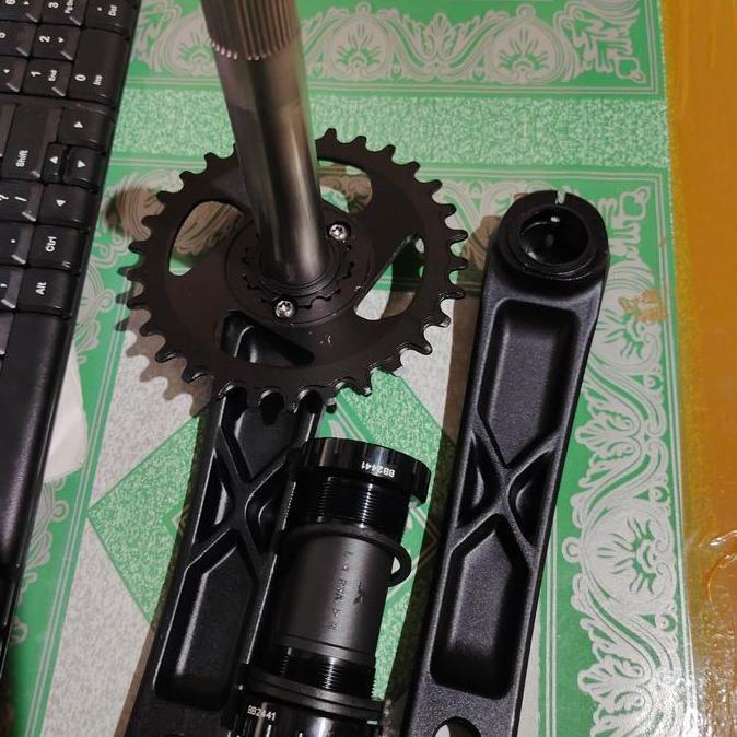 Crank Set Mtb Hollowtech2 Syte Single Speed 30T