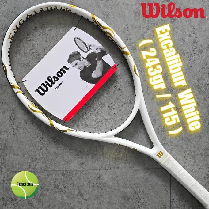 Raket Tenis Wilson Excalibur White ( 115" / 243gr )