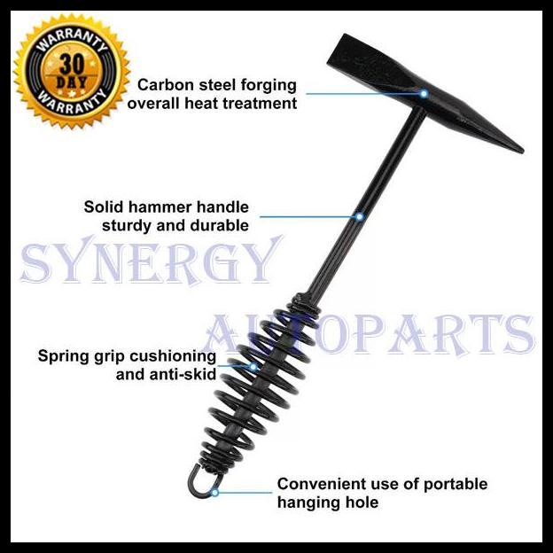 TERBARU PALU KETOK KERAK PALU KETOK KARAT PALU LAS CHIPPING HAMMER 300GR-500GR - 10008480 