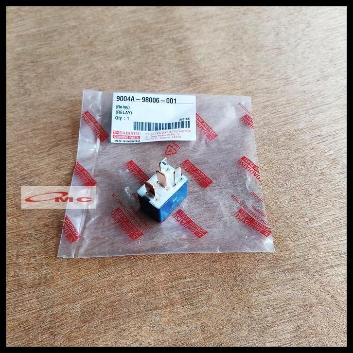 DISKON RELAY 4 KAKI RELAY DENSO BIRU 156700-3240 12V XENIA AVANZA AYLA AGYA RUSH GRAND MAX CALYA RAI