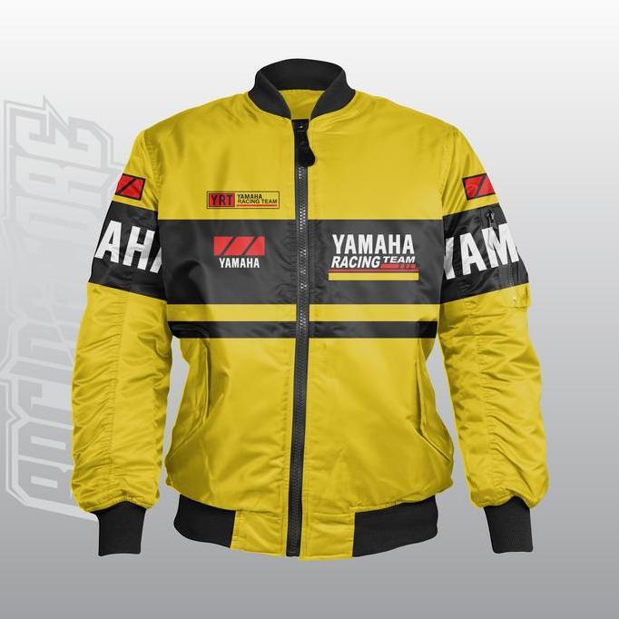 JAKET YAMAHA BOMBER RETRO VINTAGE JAKET TOURING WATEROOF BSIZE