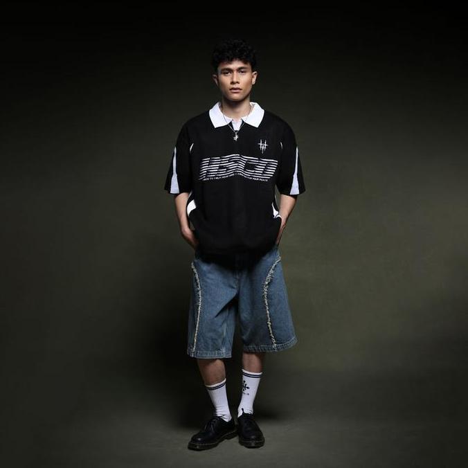HSCO Polo Knitwear / Sweater / Polo Rajut - Senka 600Gsm