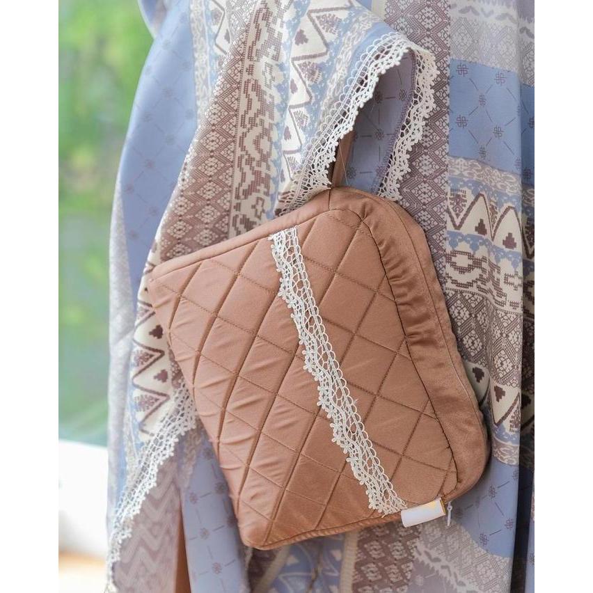 Mukena Travel Fazluna Series 2 in 1 Mukena Full Set Sajadah