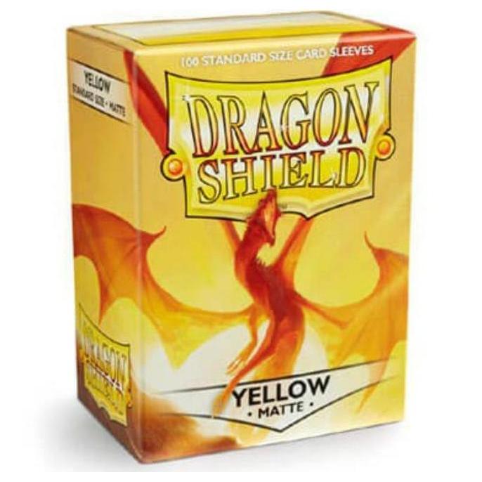 HOT SALE dragon shield sleeve yellow matte