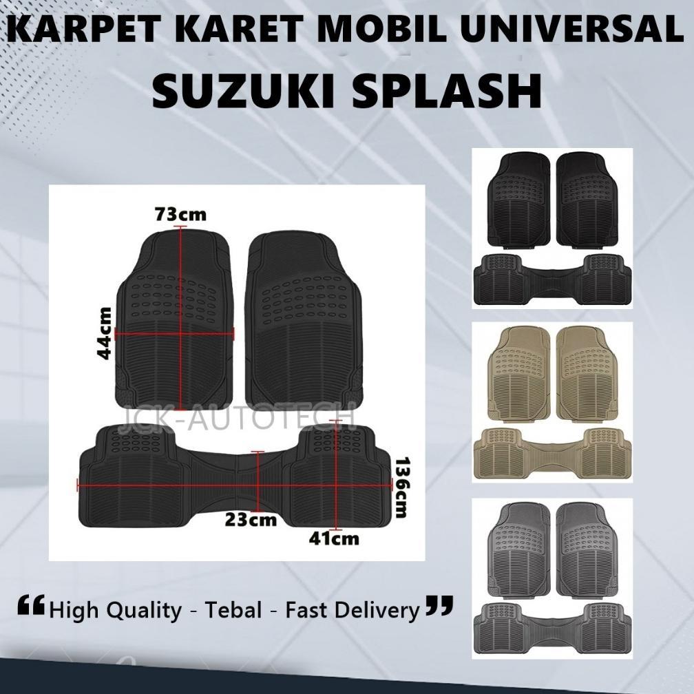 karpet karet mobil universal 2 baris suzuki Splash
