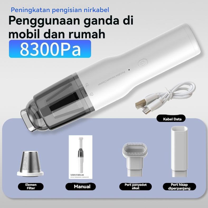[COD] Vacum Cleaner Mobil Mini Nirkabel Multifungsi Cordless Penyedot Debu Portable Vacum Cleaner Ka