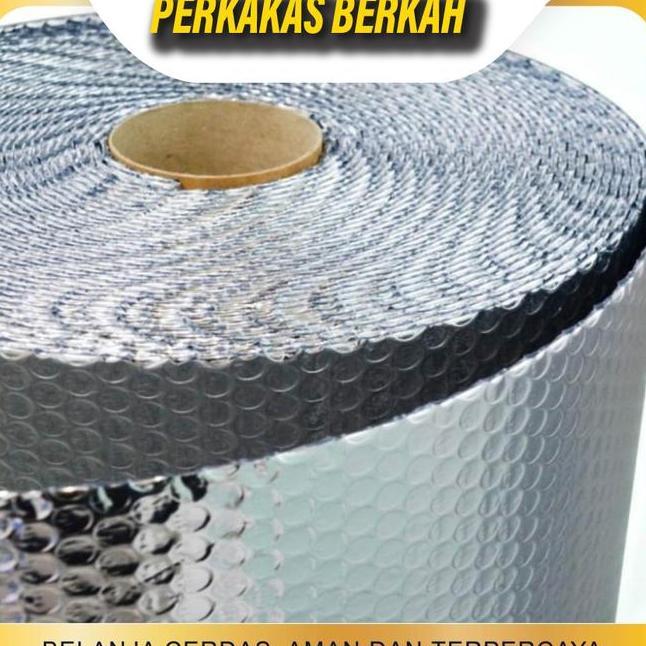 Alumunium Aluminium Bubble Foil 1 Roll Gojek Dan Grab