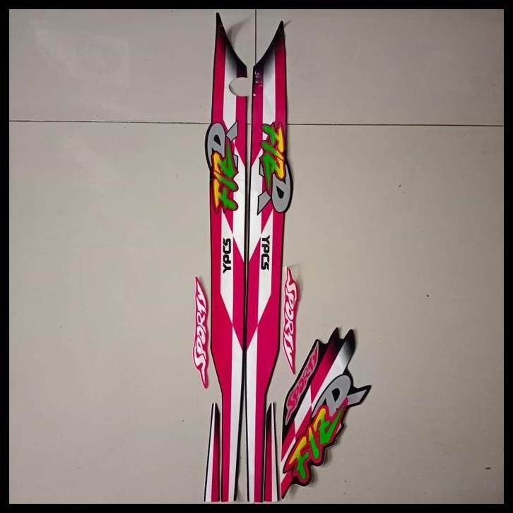 BEST DEAL (ORI) STRIPING YAMAHA  FIZ R 1995 1996 HITAM PINK KUALITAS ORIGINAL