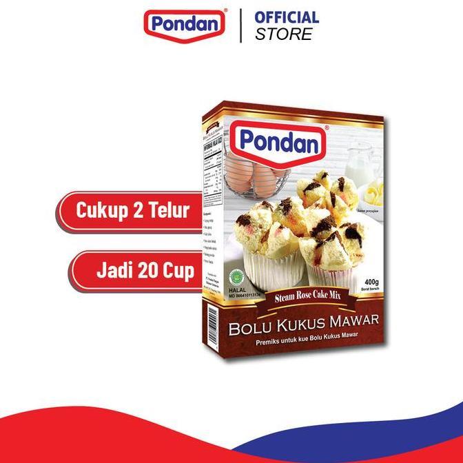 Pondan Bolu Kukus Mawar 400 g