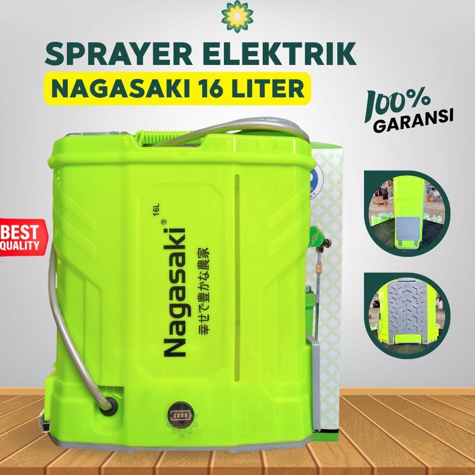 Tangki Sprayer Elektrik NAGASAKI 16 Liter / Alat Semprot Elektrik