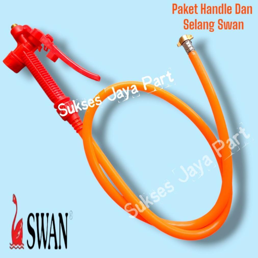 Bisa Cod Paket Lengkap Kran Selang Stik Swan Handle Swan Selang Swan Sprayer Swan Spuyer Swan ,,