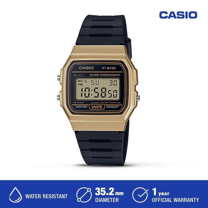 Jam Tangan Casio Pria Digital F-91Wm-9Adf