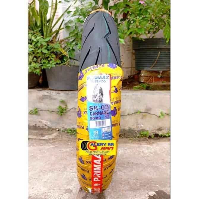 Ban Tubeless Primaax sk03 80/80-17 90/80-17 100/80-17 ban donat 90/80-17 ban primaax 100/80-17 ban t