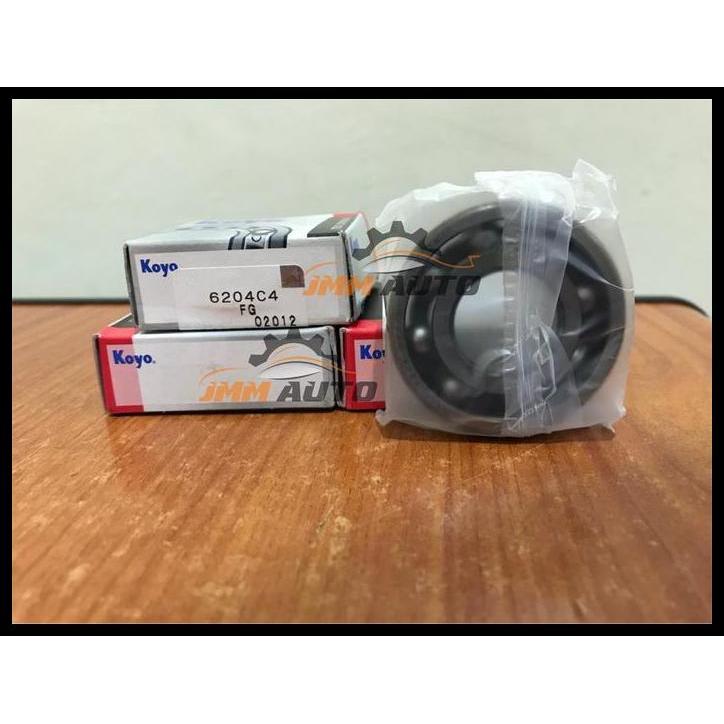TERLARIS BEARING 6204 C4 KOYO HIGH SPEED BALL BEARING KOYO 6204 C4 JAPAN 