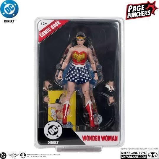 Mcfarlane Page Puncher Wonder Woman Classic No Comics