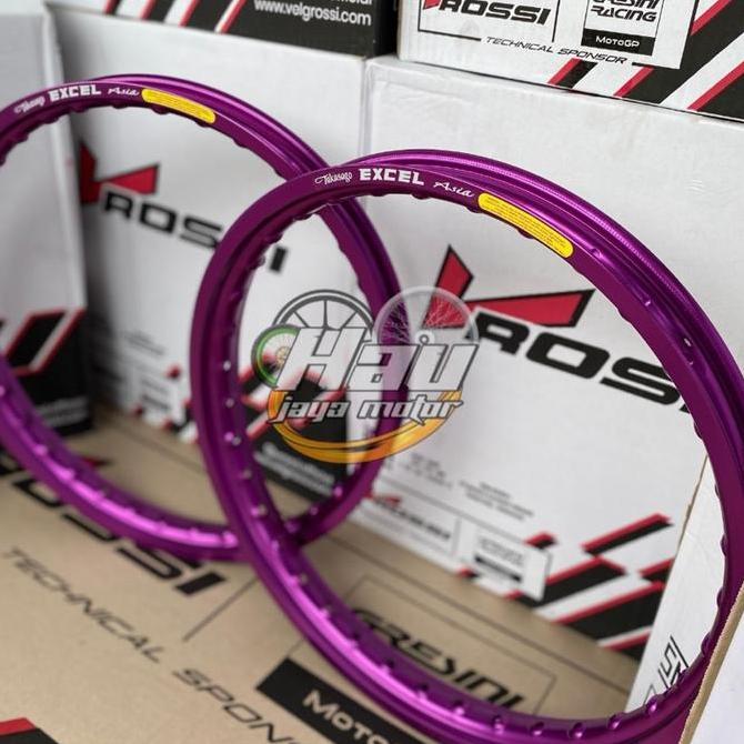 Velg V Rossi Violet Ring 17/14 uk 120/140/160 Custom Stiker Takasago Excel Asia Original