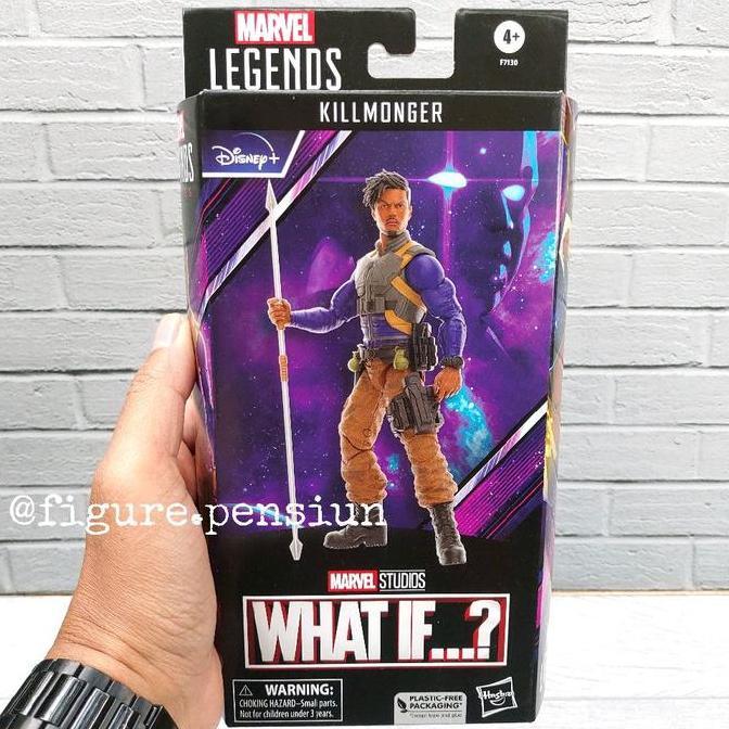 MARVEL LEGENDS SERIES WHAT IF KILLMONGER BLACK PANTHER ACTION FIGURE MISB