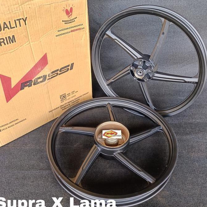 Velg Racing VRossi Honda Supra X Lama Lubang Baut 5 Zigen Falcon Original