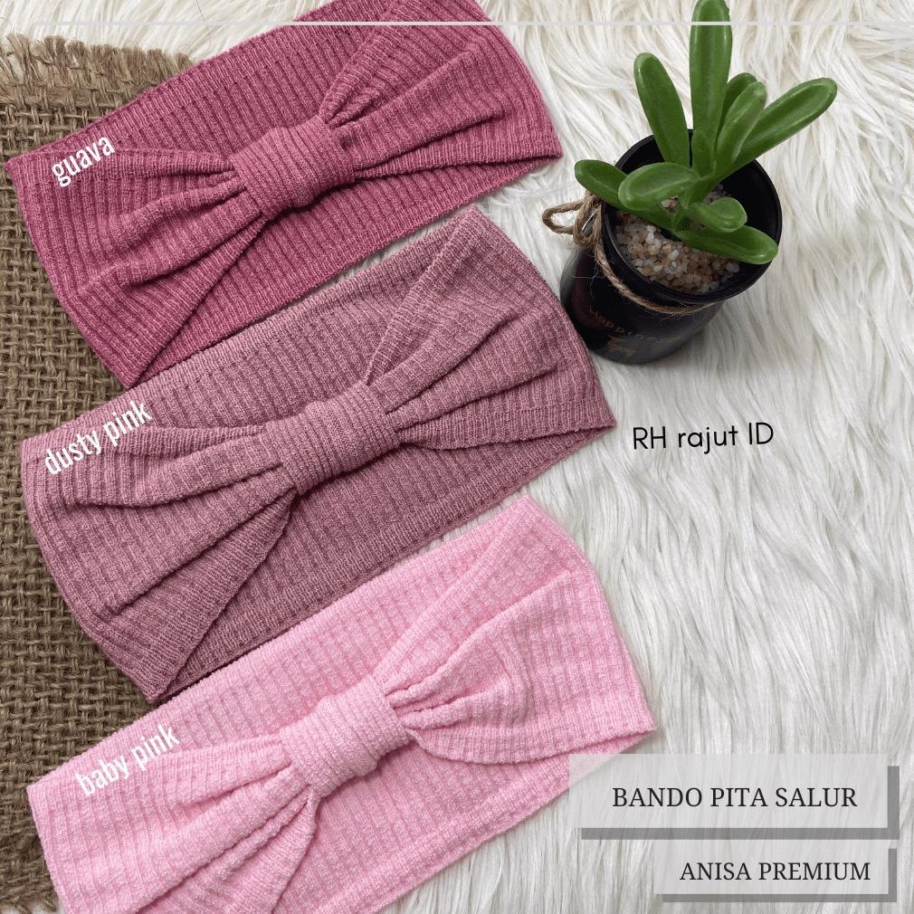 Ciput rajut Bandana Pita Rajut / bando pita rajut High Quality untuk anak dan dewasa