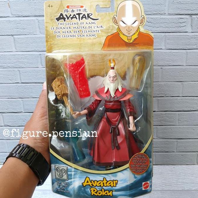 MATTEL AVATAR THE LEGEND OF AANG AVATAR ROKU ACTION FIGURE THE LAST