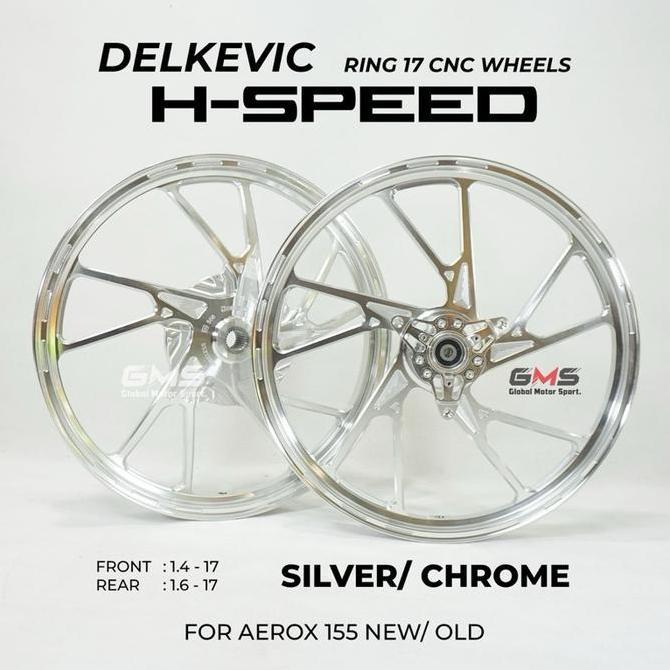 Delkevic HSPEED Ring 17 For Nmax New Turbo Nmax Neo Aerox 155 Old New Tromol Size 140 160 - 17 Origi
