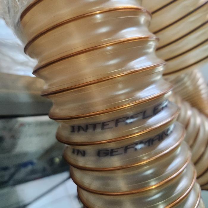 Interflex Selang PU Ducting Interflex 3" 3inch Buatan Jerman Harga Per Mtr Selang Industri Berkualit