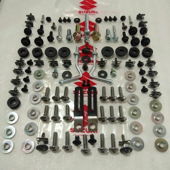 Baut Full Set Cover Body Satria Lumba" / Satria Hiu