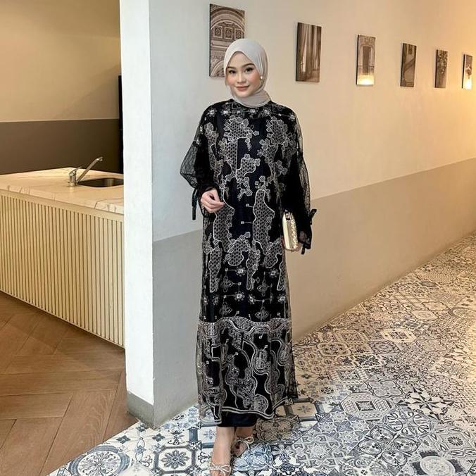 DEZHAF - KANAYA OUTER DRESS / OUTER TILE ETNIK / OUTER DRESS