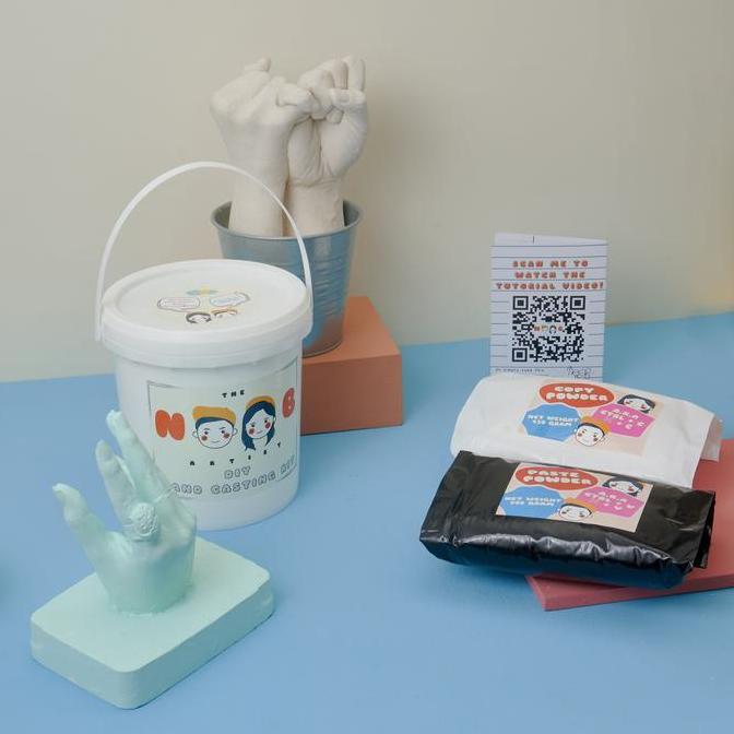 Ganilema_seven - DIY Hand Casting Kit by The Noob Artist | Cetak Tangan Couple Bayi