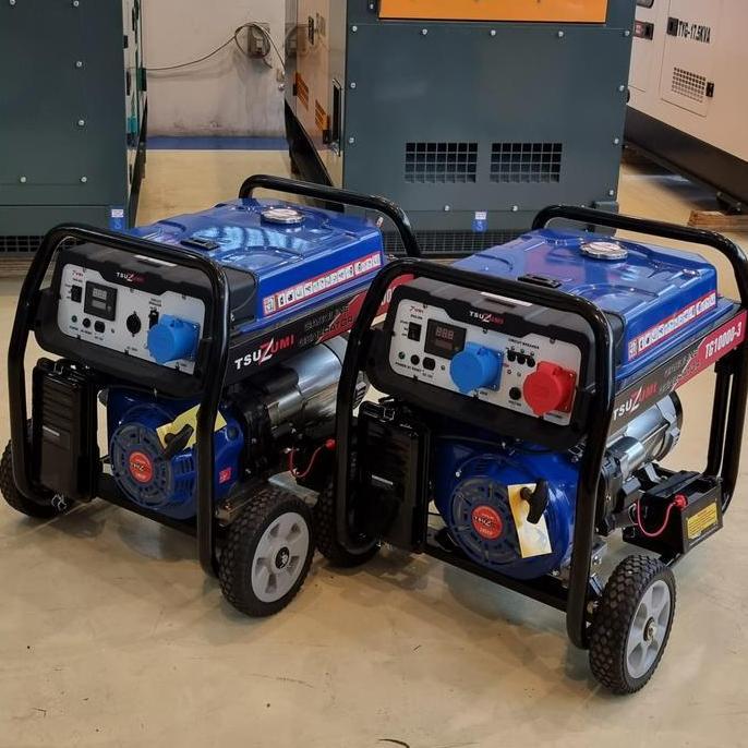 Genset 10 Kva 3 Phase 1 Phase 8500 Watt Tsuzumi Gasoline Tg 10000 -3
