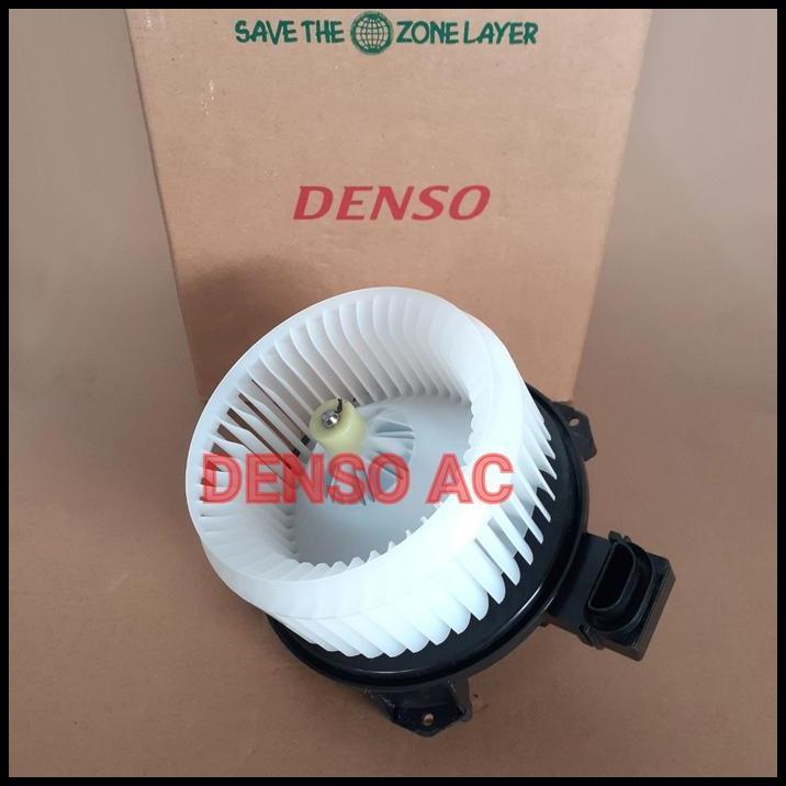 TERLARIS DINAMO MOTOR BLOWER FAN ANGIN AC MOBIL DEPAN TOYOTA KIJANG INNOVA LAMA - MEREK : DENSO ORI 