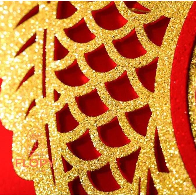 Dekorasi Imlek Kotak/Hiasan Dekorasi Rumah Ruang Tamu Chinese New Year