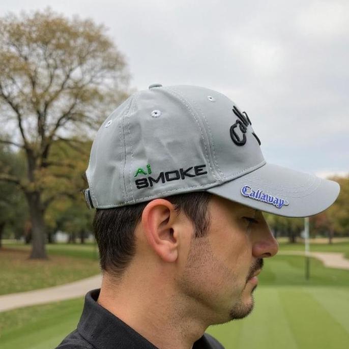 Topi Golf Baseball Cap Marker Callaway Smoke