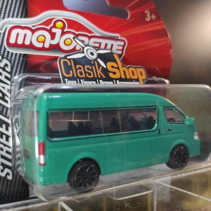 Majorette Street Cars Toyota Hiace Hijau