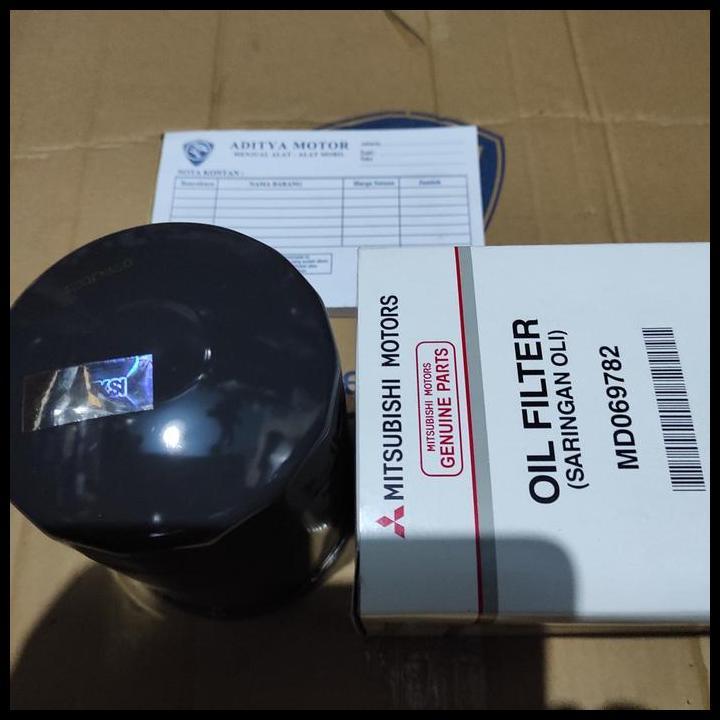 TERLARIS FILTER OLI OIL KUDA L300 DIESEL SOLAR ORIGINAL RESMI MITSUBISHI KTB