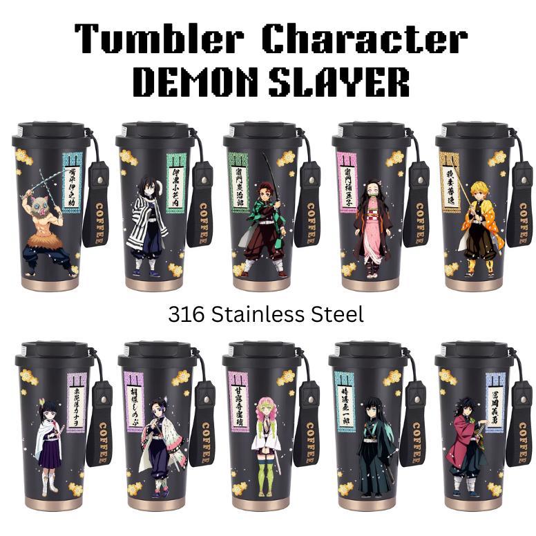 Tumbler Demon Slayer Character Anime ml Stainless Steel 316 Portable Botol Minum Aesthetic Demon Sla