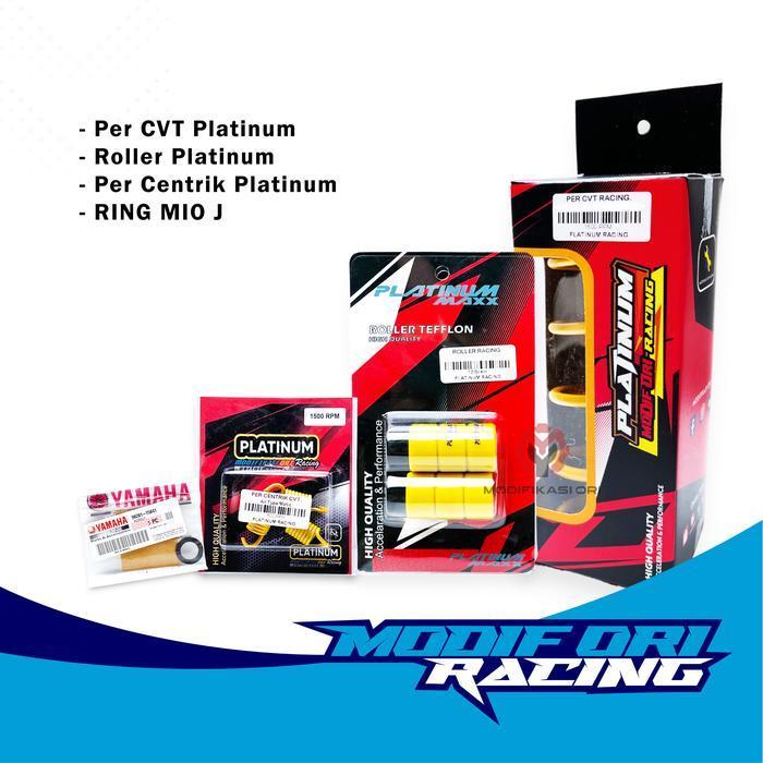 Paket Cvt Full Komplit Mio J - X Ride 115 Yamaha Upgrade Full Kirian Cvt Motorcycle Original Dan Ter