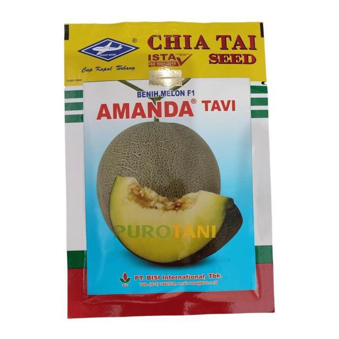 Benih Bibit Melon Amanda Tavi F1 Bisi 550 Biji