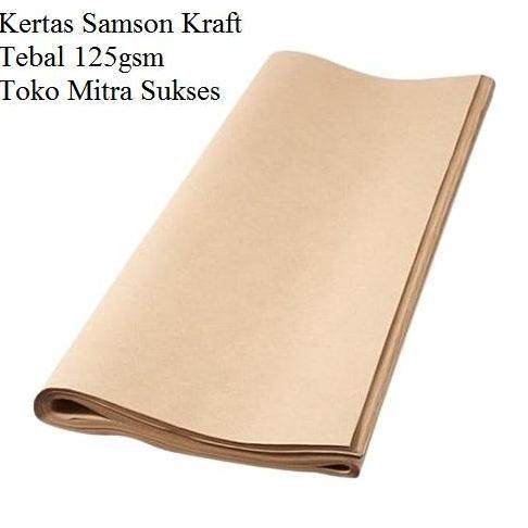 Kertas Samson Kraft 125Gsm Plano Harga Per Lembar