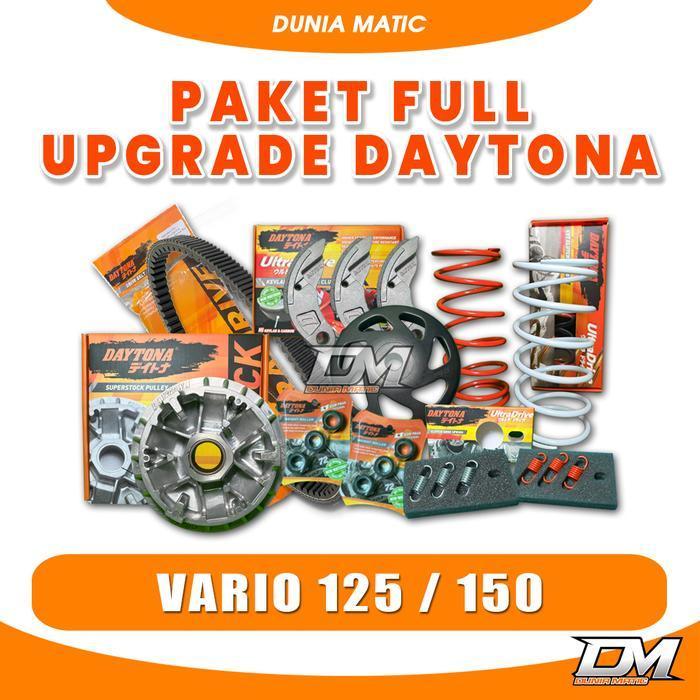 Paket Full Upgrade Cvt All New Vario 125/150 Led Old/New Daytona Original Dan Terpercaya