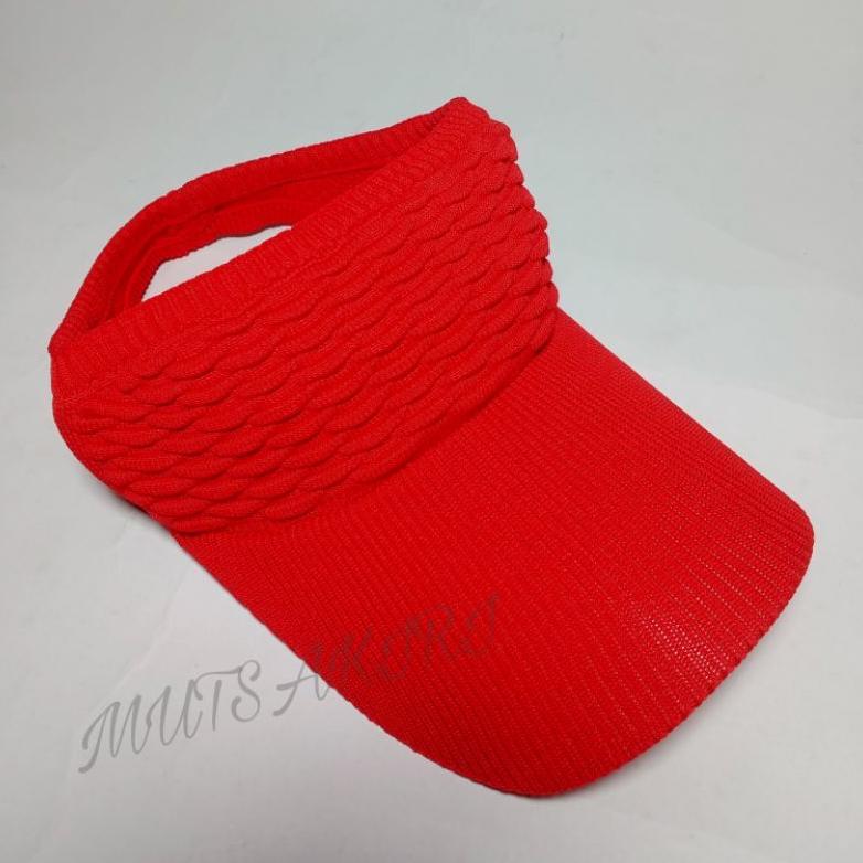 NEW NEW PRODUCT Topi Senam Wanita Topi Rajut Polos Topi Olahraga Topi Golf Model Korea