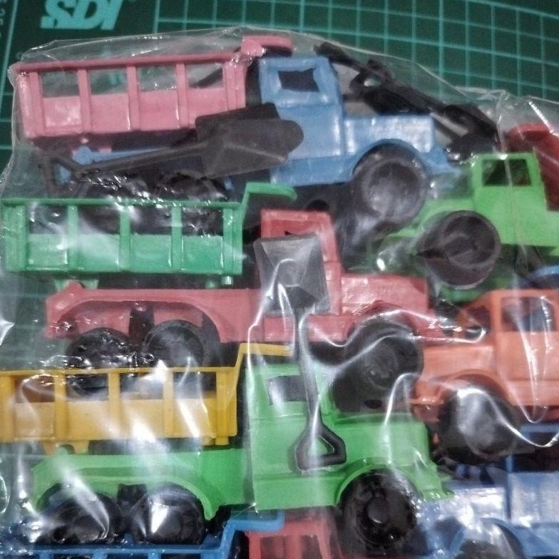 PROMO` TRUCK PASIR SKOP PLASTIK ISI 10 PCS WARNA CAMPUR